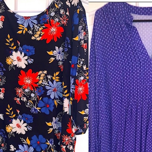 🌺 3$15 Woman’s Bundle•Old Navy Floral Dress•2XL - Picture 2 of 14